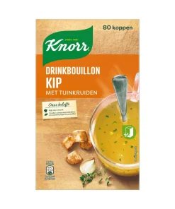 Knorr Drinkbouillon Kip Met Tuinkruiden (80 stuks)